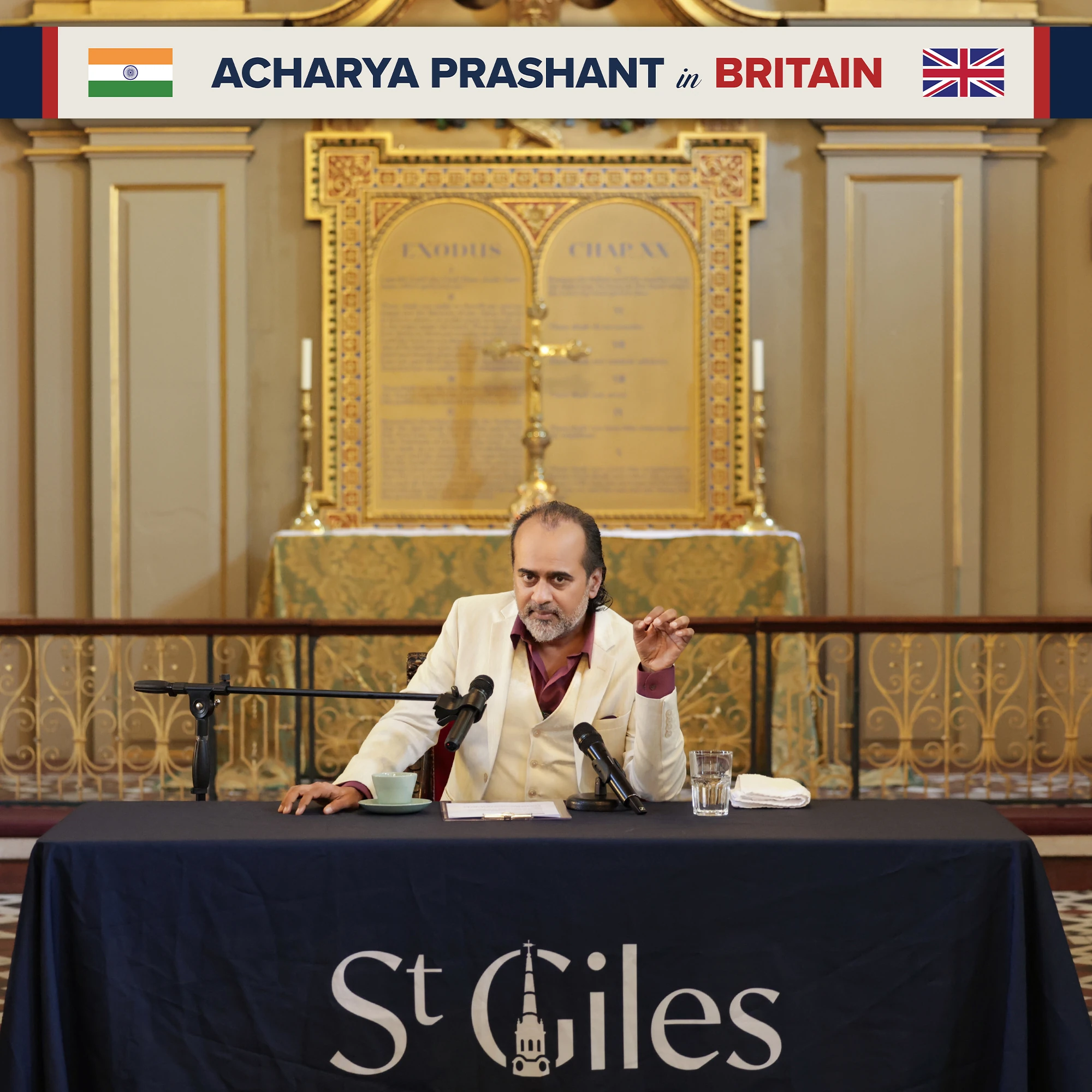 Bhagavad Gita session at St. Giles Church — photo 11