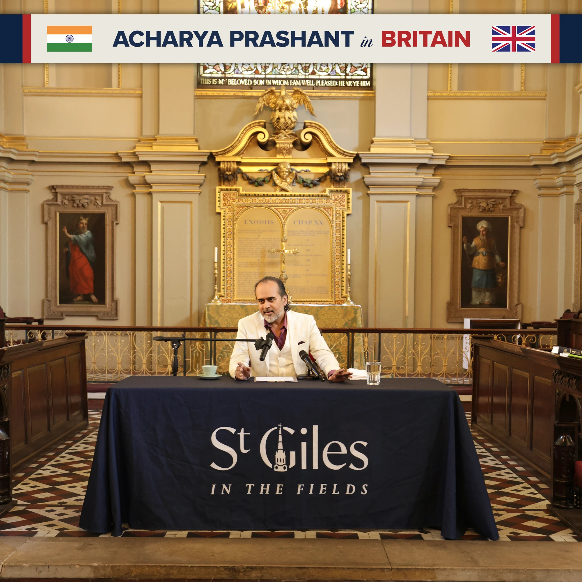 Bhagavad Gita session at St. Giles Church — photo 3