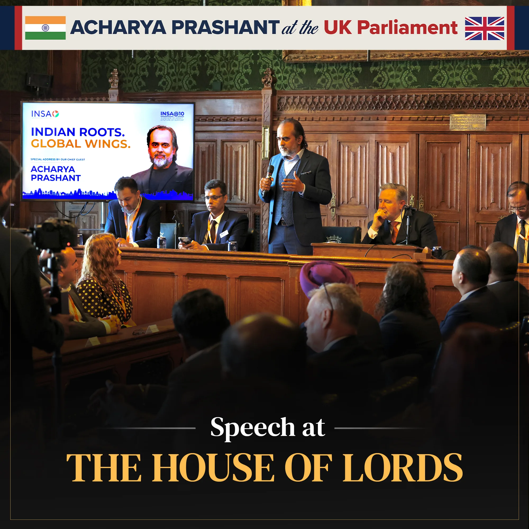 UK Parliament Speech — event photo