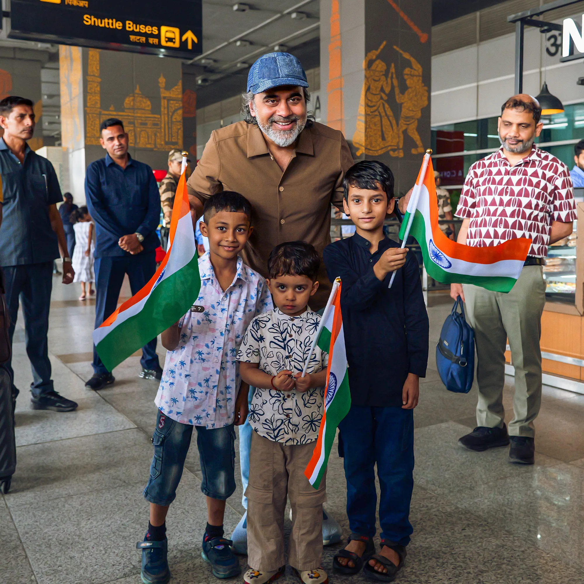 Grand Welcome at Delhi Airport — photo 1