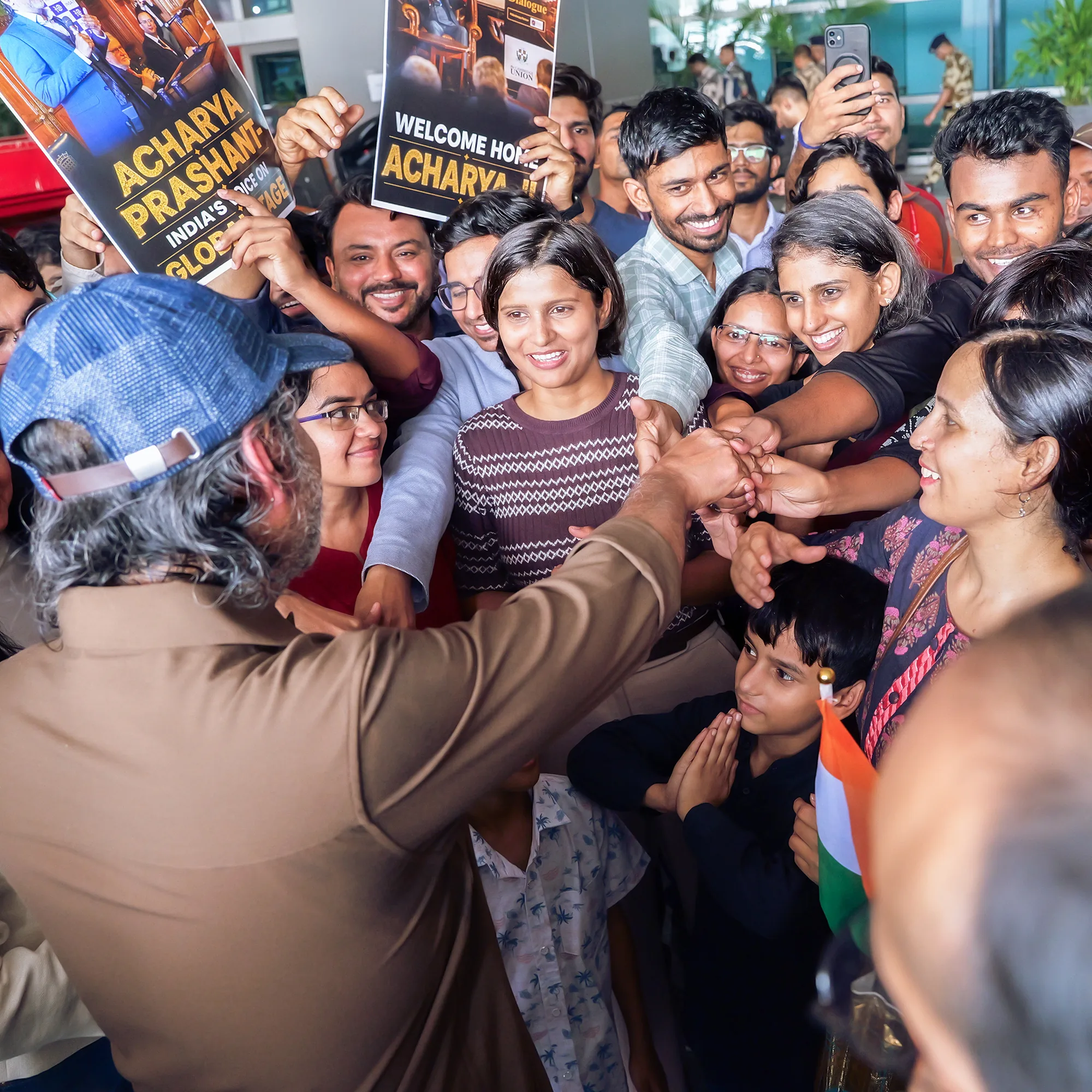 Grand Welcome at Delhi Airport — photo 7