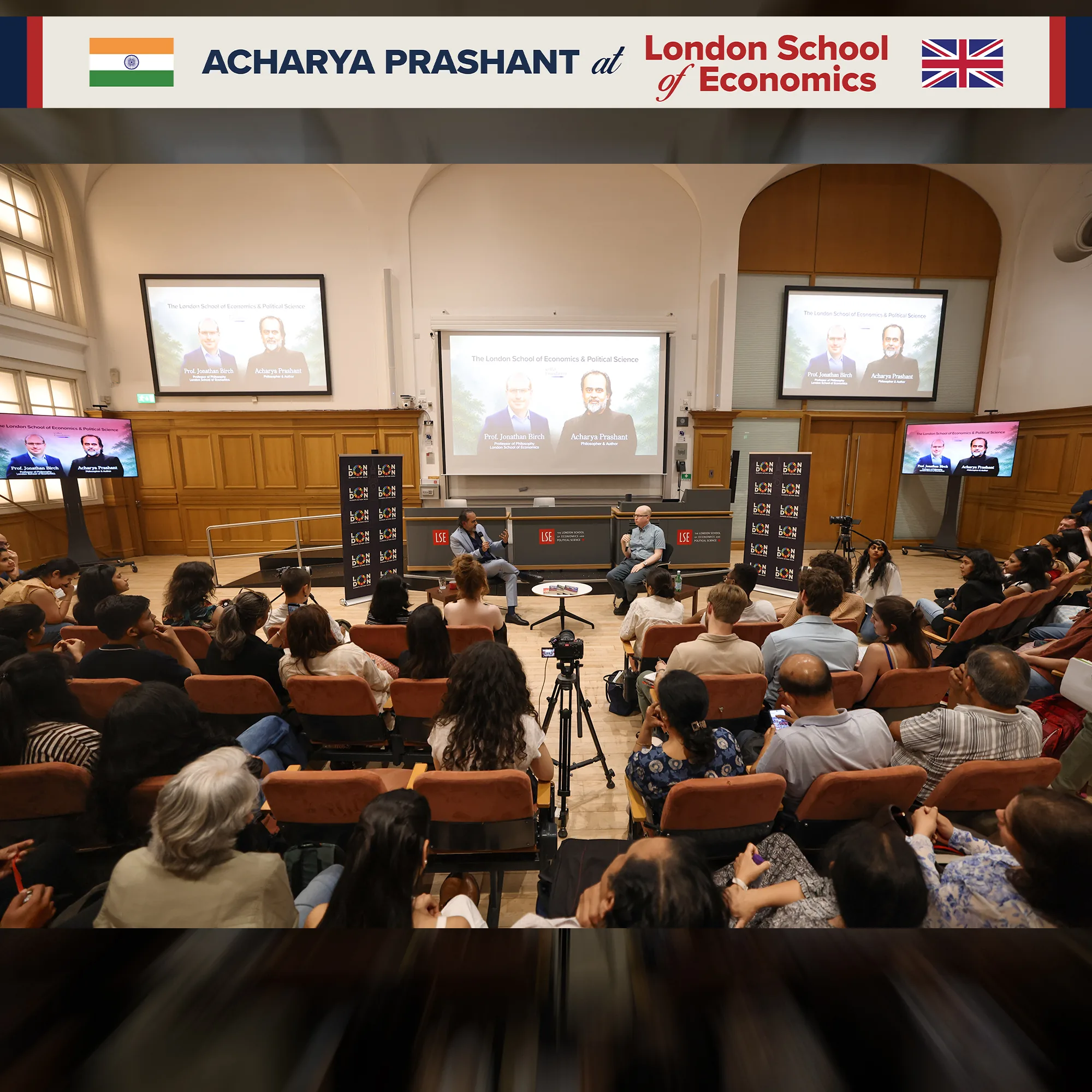London School of Economics - With Prof. Birch — photo 1