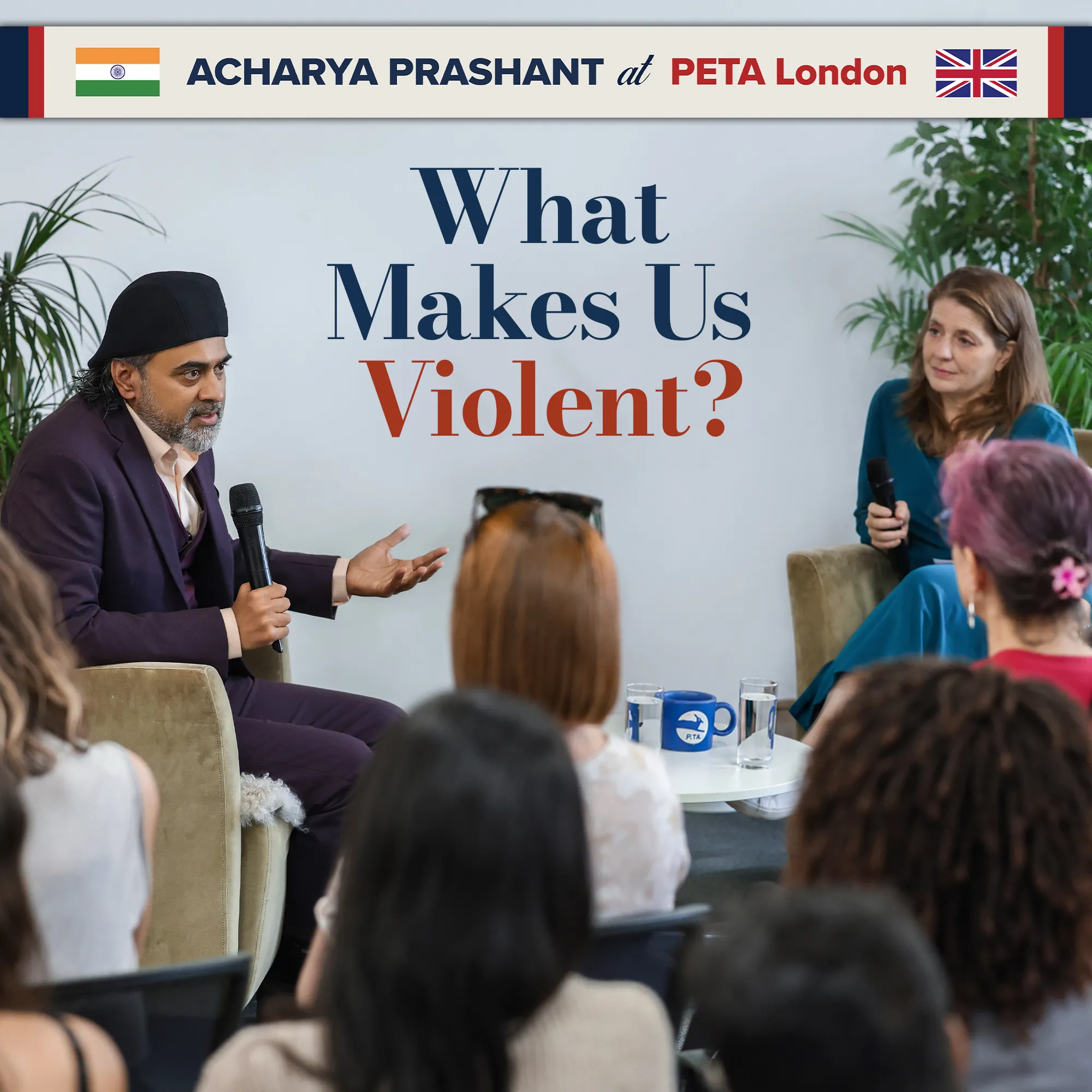 Talk with PETA Foundation President Mimi Bekhechi — event photo