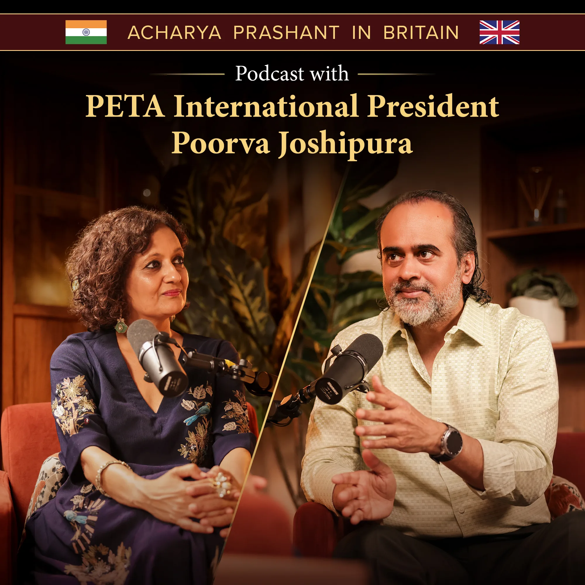 Podcast with PETA — event photo