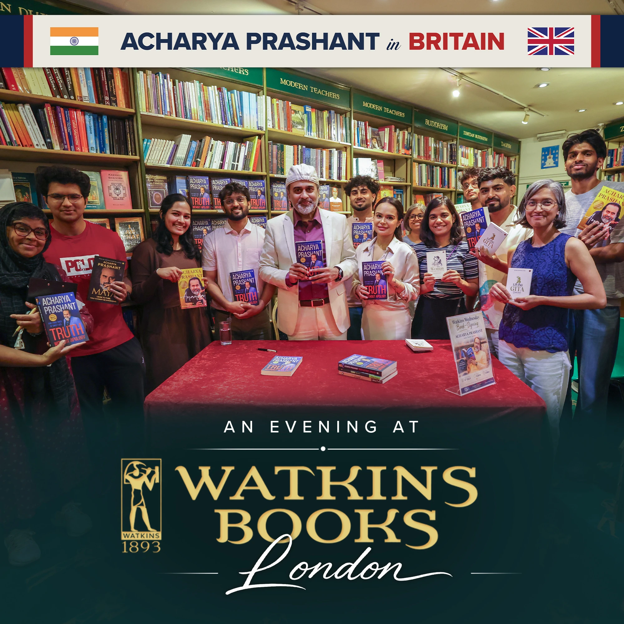 Watkins Books — event photo